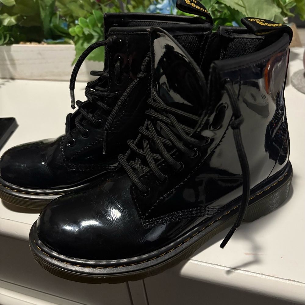Dr. Martens Black Lace-Up Boots